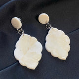 Moonstone (Two-Piece Large Moroccan Studs)